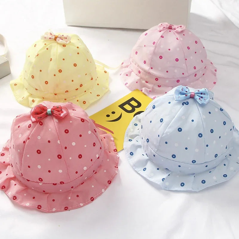 Polka Dot Sun Hat