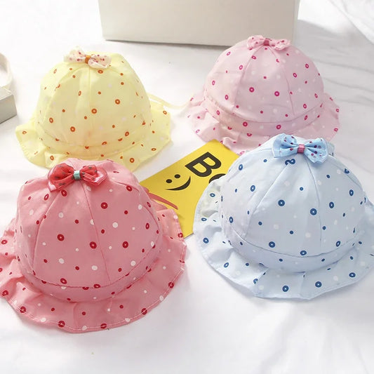 Polka Dot Sun Hat