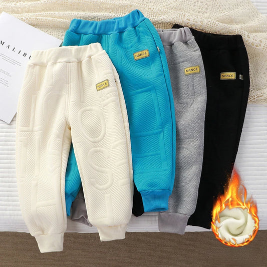 Thick Letter Print Sweatpants