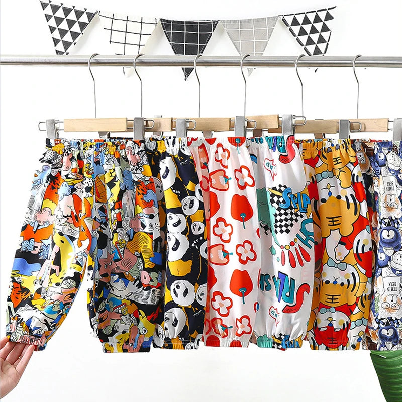 Cartoon Soft Ankle Pants