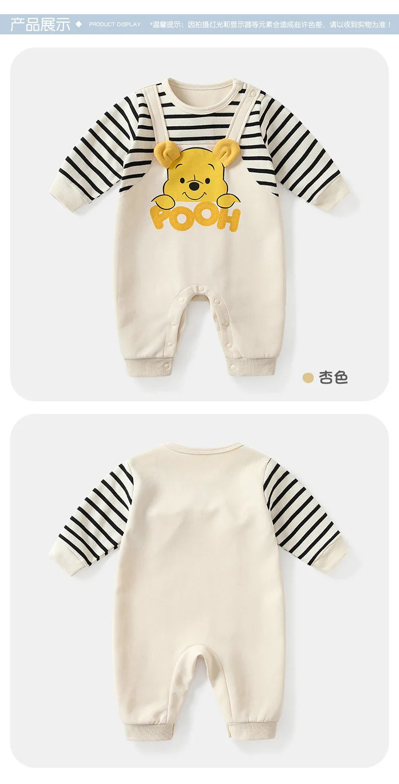 Winnie The Pooh Striped Jumpsuit