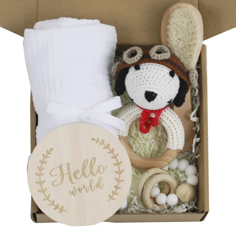 Molar Teether & Rattle Gift Box
