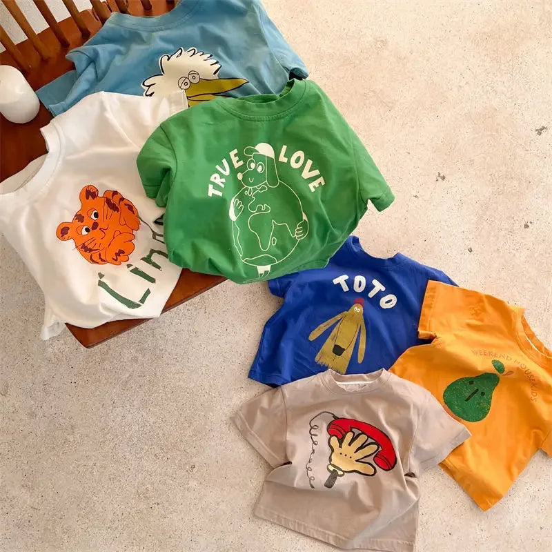 Bright Cartoon T-shirt