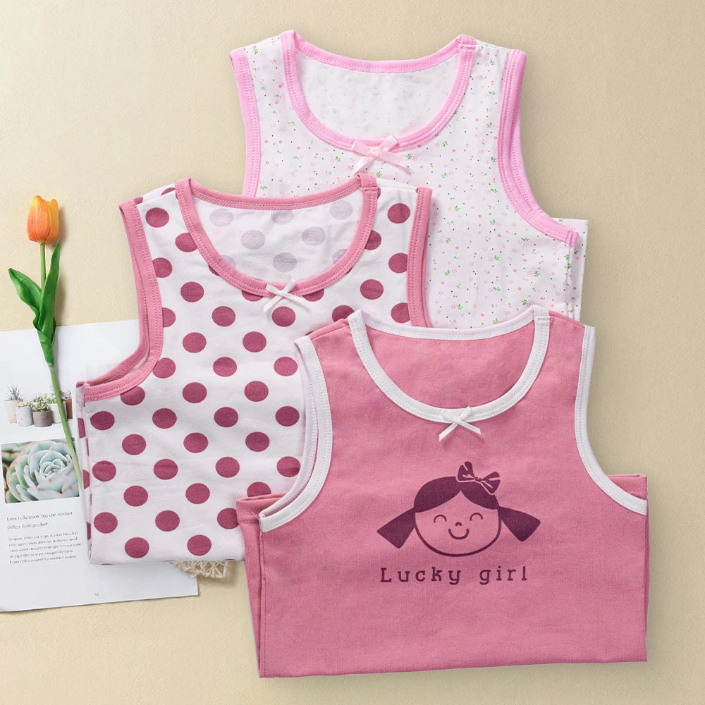 Floral Cartoon Tank Top