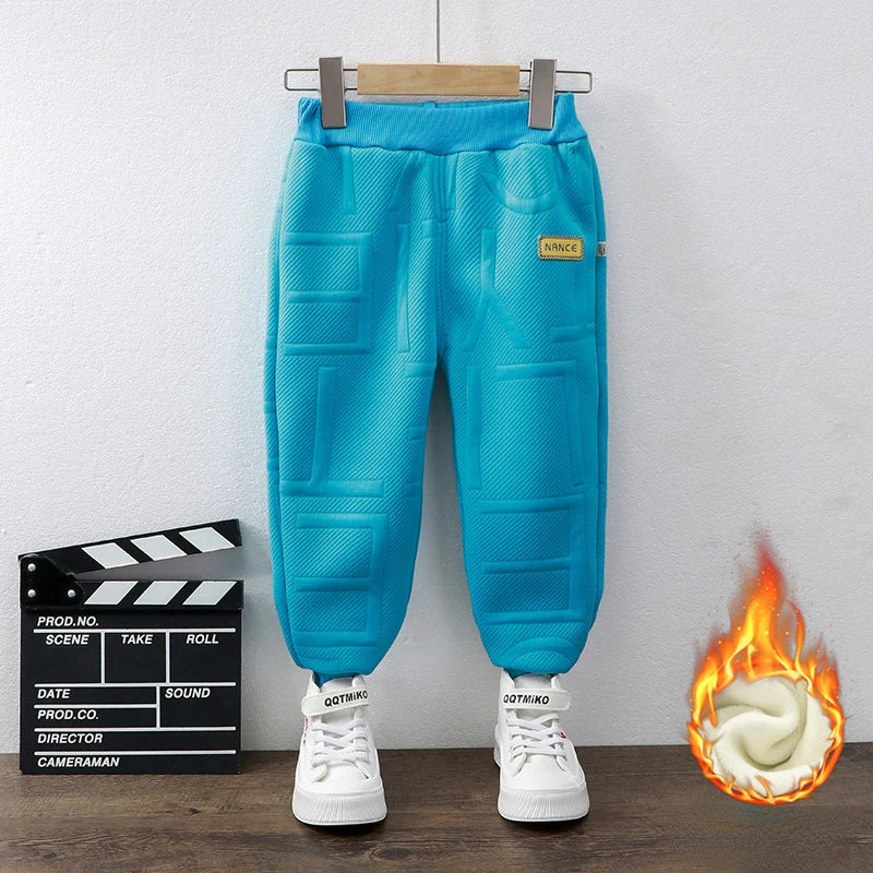 Thick Letter Print Sweatpants