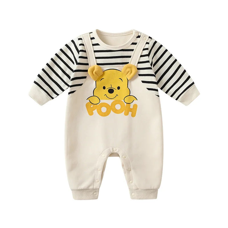 Winnie The Pooh Striped Jumpsuit