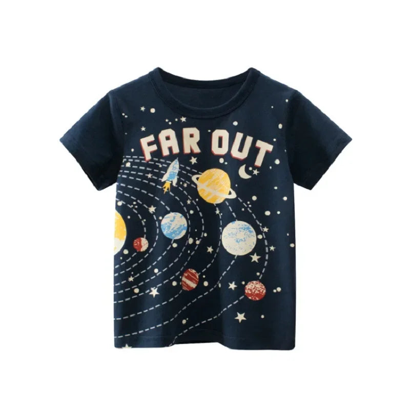 Cartoon Short Sleeve T-Shirt