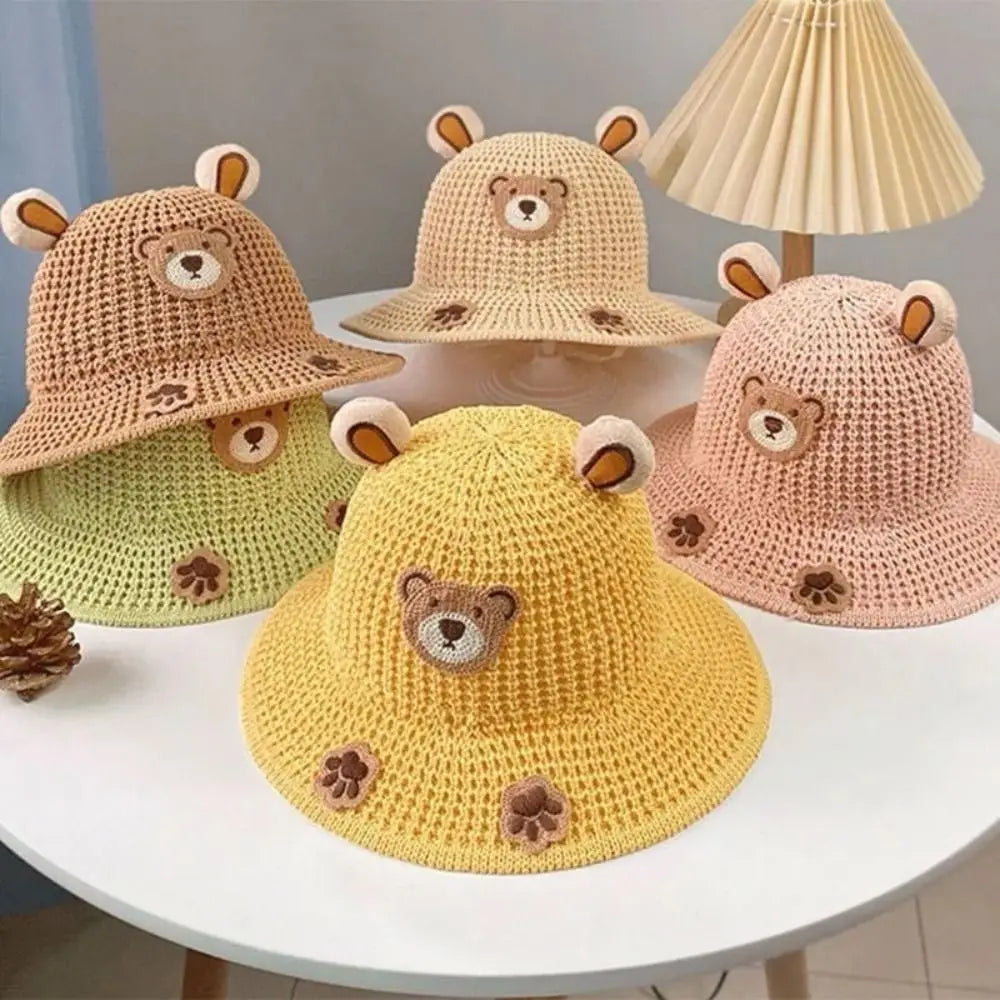 Bear Straw Sun Hat