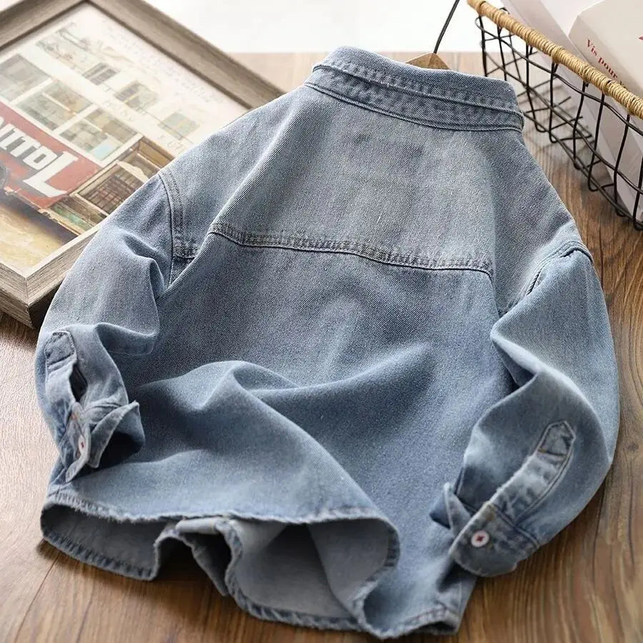 Long Sleeve Denim Shirt