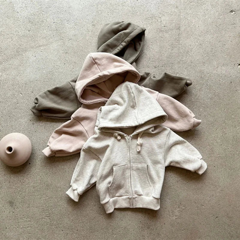 Long Sleeve Zip Hoodie